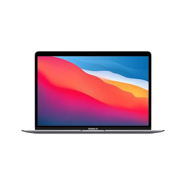 Apple MacBook Air Laptop | M1 Chip | 13.3-inch (33.74 cm) Retina Display | 8GB RAM | 256GB SSD | Backlit Keyboard | FaceTime HD Camera | Touch ID | Space Grey