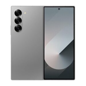 Samsung Galaxy Z Fold6 5G AI Smartphone | Silver Shadow, 12GB RAM, 256GB Storage | Unfold the Future of Mobile Technology