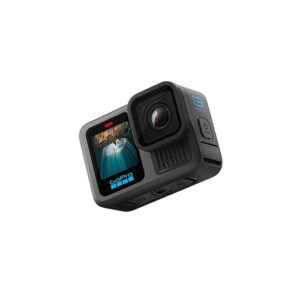 GoPro HERO13 Black - Waterproof Action Camera with 5.3K60 Video, 27MP Photo + Compatability with HB-Series Lenses(1-Yr International )
