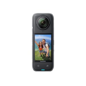 insta360 X4-8K Waterproof 360 Optical Zoom Action Camera, 4K Wide-Angle Video, Removable Lens Guards, 135 Min Battery Life, Ai Editing, Stabilization, for Sports, Travel, Outdoor, Black