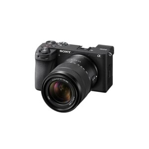 Sony Alpha ILCE-6700M Mirrorless Camera with 18-135mm Power Zoom Lens | 26.0MP APS-C Sensor | AI Autofocus | 4K 60p Video | Tiltable LCD | Made for Creators – Black