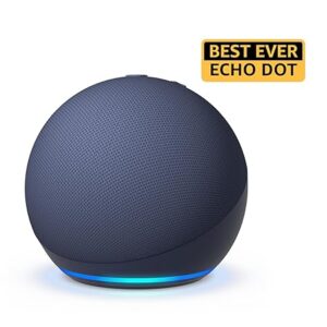 Echo Dot (5th Gen) – Smart Speaker with Alexa – Blue